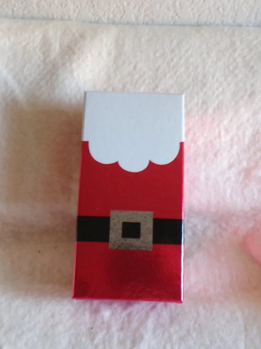 3 Santa Clause Gift Boxes Decor New Suit Belt Beard